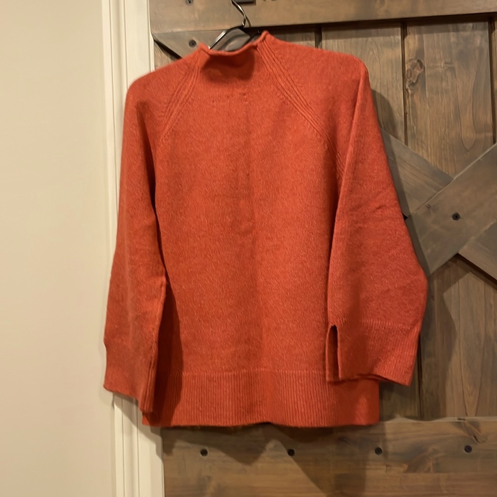 Coral/Rust Sweater - Picture 2 of 4